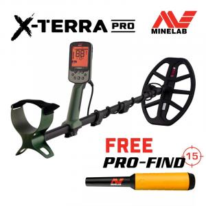 Minelab Xterra Pro + Free Pro-Find 15